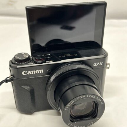 Canon PowerShot G7 X Mark II 20.1MP Compact Digital Point and Shoot Camera Black