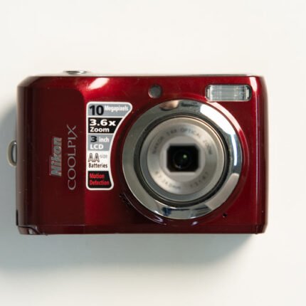 Nikon Coolpix L20 Digital Camera - Candy Red