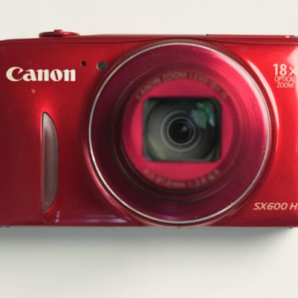 Canon Powershot SX600 HS Digital Camera - Candy Red