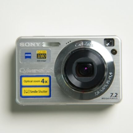 Sony Cybershot DSC-W110 Digital Camera - Silver